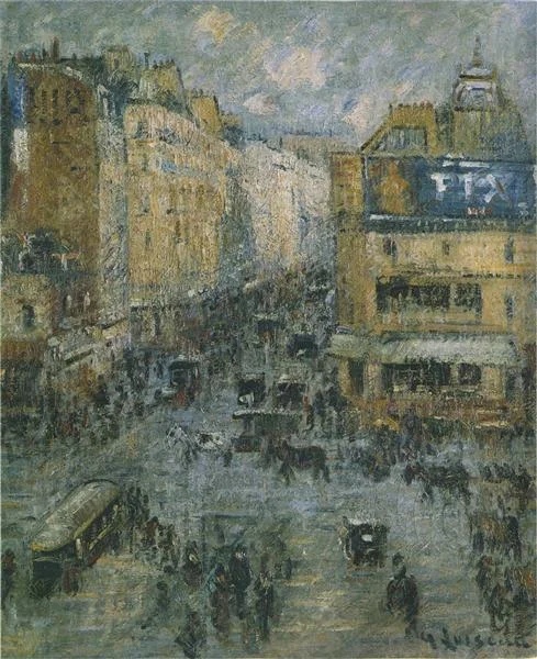 Гюстав Луазо, Gustave Loiseau (1865-1935 - французский художник-постимпрессионист. Родился в семье парижского лавочника, торговца мясом. С детства мечтал стать художником. Отец будущего