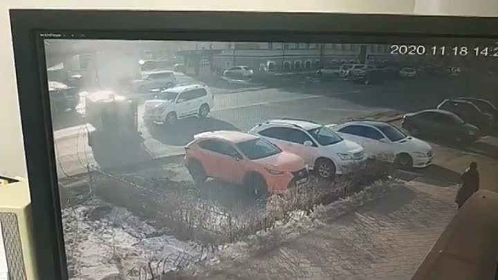 ДТП возле Горпарка 18.11.2020