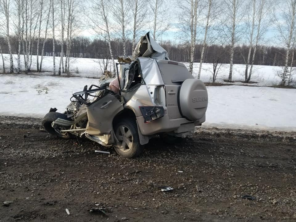 24 марта 2019 года 1517 км трассы М-5 "Урал" Башкортостан ДТП
